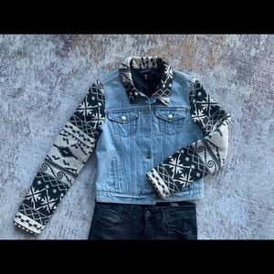 NWOT Maison Scotch Denim Jacket